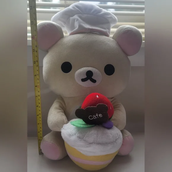 Large Korilakkuma Cafe Collection WaiterPlush - Picture 10 of 11